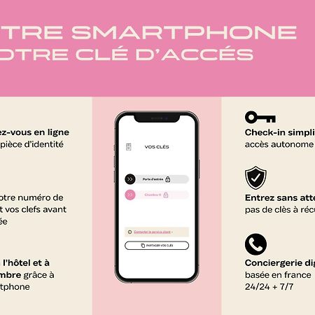 Hotel Corneille - Entree Autonome, Reception En Ligne - Encore Mieux Tours Exterior photo
